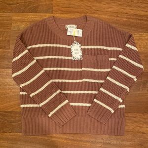 NWT Striped Sweater